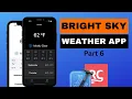 Build BrightSky Weather App iOS - Part 6 Finish Cells