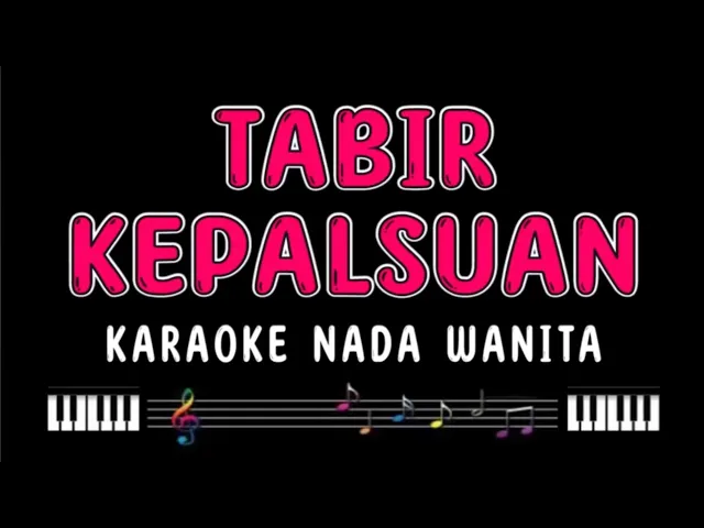 Download MP3 TABIR KEPALSUAN - Karaoke Nada Wanita [ RHOMA IRAMA ]