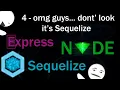 Nodejs api using mysql part 4 - installing sequelize