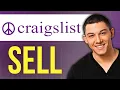How to Sell on Craigslist