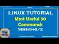 50 Most Useful Linux Commands Part-2 Linux tutorial