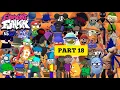 FNF vs Dave and Bambi ALL Characters Name PART 18 Pineapple Hortas Purgatory Venture All Leaks