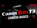 Canon EOS Rebel T3 Camera Features and Functions Explained