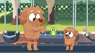 בלואי Bluey ילד צב 