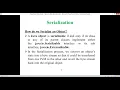 23 Serialization Concept in Java
