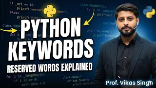 6 Reserved Keywords in Python Language Explained Python Programming Tutorial Libraries