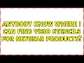 Anybody know where I can find Visio stencils for Netgear products 2 Solutions