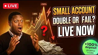 Can You Really Double a Small Trading Account? Watch This Live | Pocket Broker