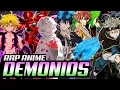 RAP de DEMONIOS EPICOS del ANIME || 2020 FRIKIRAP ZM