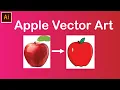 Create Apple Vector Art Adobe Illustrator Tutorial