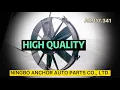 Bus condeser fan Bus blower motor
