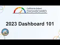 CA School Dashboard 2023 Dashboard 101