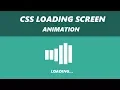 CSS Animation on page load