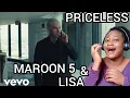 Lagu REACTION TO Maroon 5 \u0026 LISA - Priceless (Official Music Video) | FIRST TIME HEARING