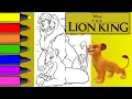 Color With The King Disney Lion King Coloring Pages For Kids