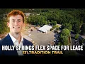Holly Springs NC Flex Space for Lease With Phase 3 Power and 4 Acres