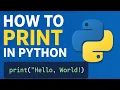 How to print anything in python coding ApnaCollegeOfficial
