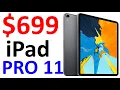 699 Apple Ipad Pro 11in Black Friday Price Comparison BestBuy Walmart Amazon