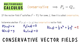 Conservative Vector Fields Multivariable Calculus
