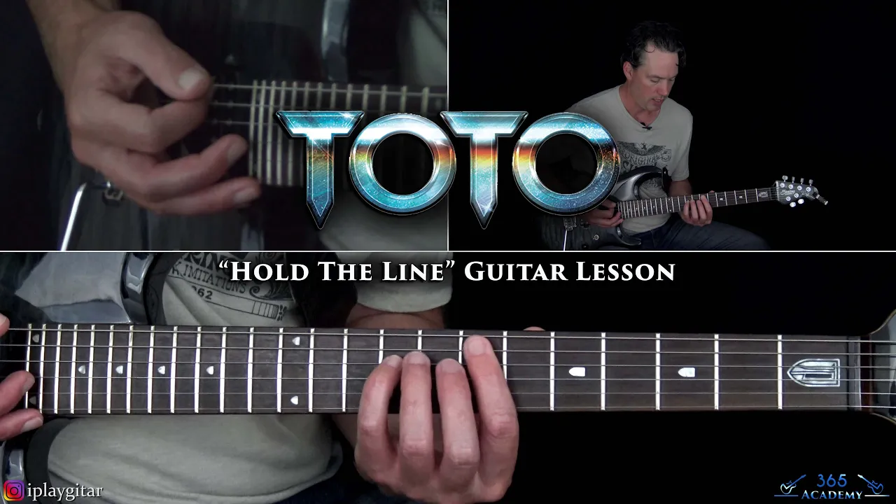 Toto - Hold The Line Guitar Lesson Toto - Hold The Line Guitar Lesson