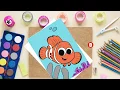 How to Draw Nemo Free Printable Nemo Coloring Page