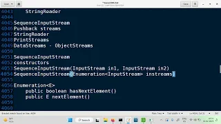 SequenceInputStream