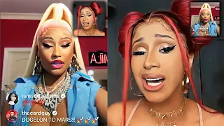 Download Cardi B Goes OFF On Nicki Minaj \u0026 Defends Megan Thee Stallion *IG Live Reaction* MP3