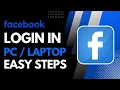 How to Login Facebook in PC Laptop
