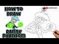 How To Draw Danny Phantom DANNY PHANTOM Step By Step