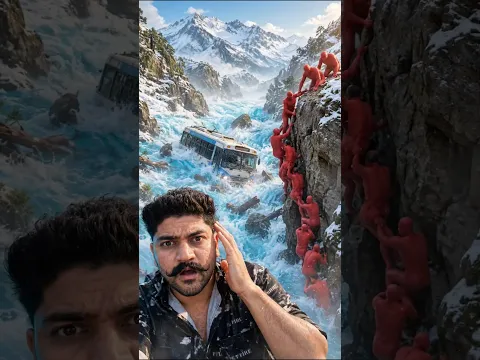 A saree saved 21 lives in Nepal floods 🥹।  #youtubeshorts #trendingshorts #nepal #savepeople