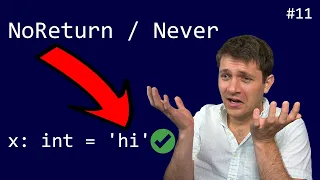 be careful with NoReturn Never all code sucks