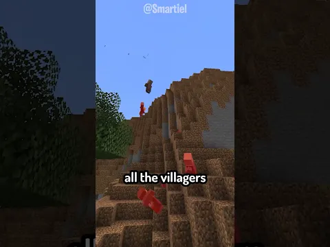 Tsunami in Minecraft! #shorts #minecraft