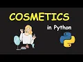 I CREATE COSMETICS SHOP MANAGEMENT SYSTEM USING PYTHON LEARN PYTHON BY BUILDING SIMPLE PROJECTS