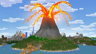 Eu construí um VULCÃO no MEIO da CREATIVE SQUAD!