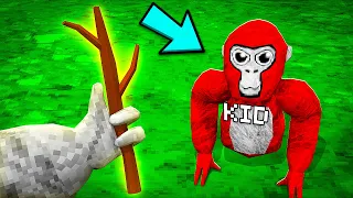 trolling children with the STICK in gorilla tag