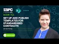 How To Set Up and Publish Templates for Standardised Contracts
