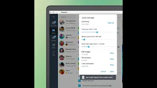 How To Use Storage Usage On Telegram Desktop 