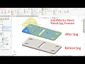 Jog Feature in SolidWorks Sheet Metal