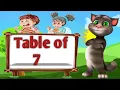 Table of 7 Multiplication of 7 7 times table Welcome to the Ultimate 7 Times Table
