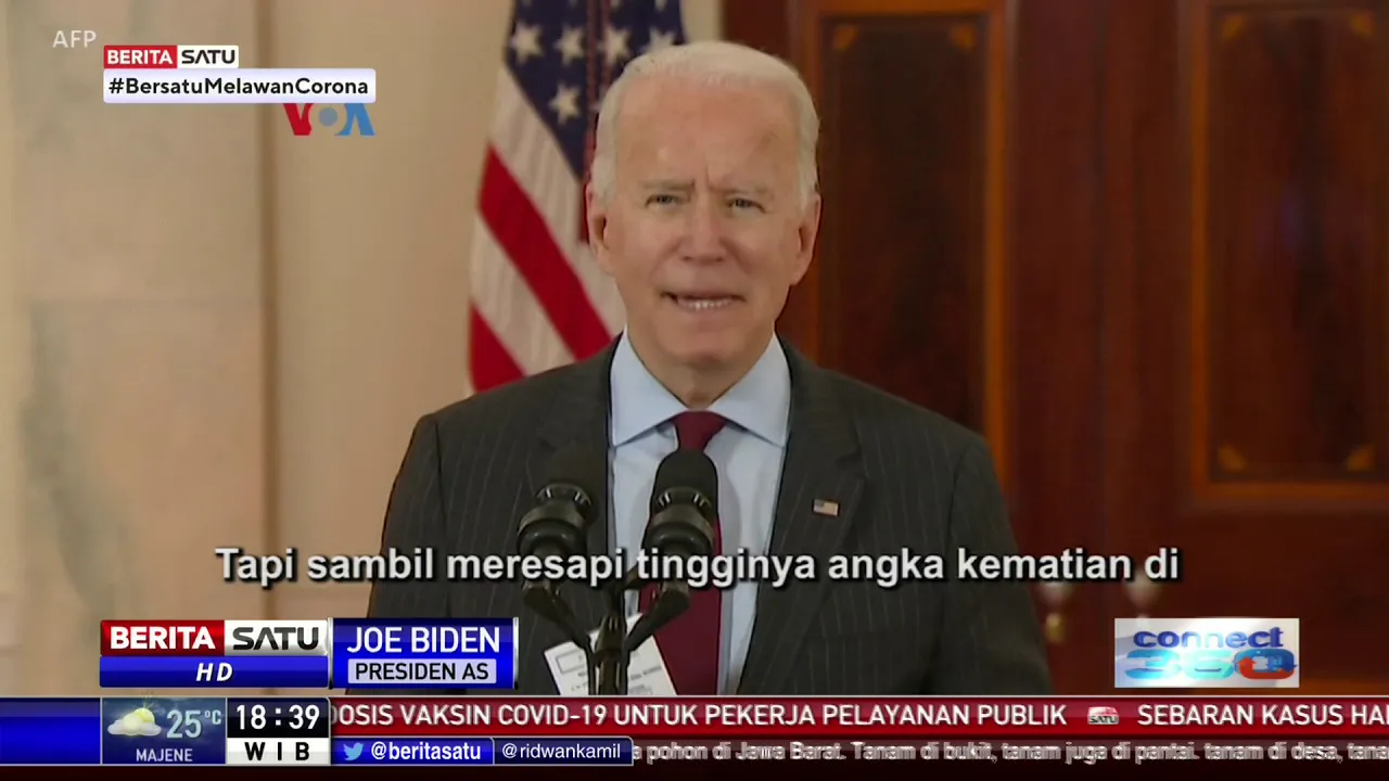 Pemandangan Kota New York Sepi Akibat Pandemi Corona. 