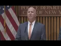 News Conference On 7 NYPD Members Arrested