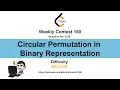 1238 Circular Permutation in Binary Representation