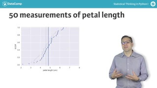 Python Tutorial Statistical Thinking in Python I Part 3