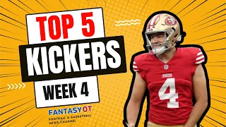 Top 5 Kicker Rankings for Week 4 2023 Fantasy Football