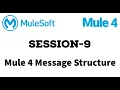MuleSoft Mule ESB 4 Session 9 Mule 4 Message structure Mule expression language MEL