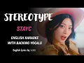 Download Lagu STAYC - STEREOTYPE - ENGLISH KARAOKE WITH BACKING VOCALS