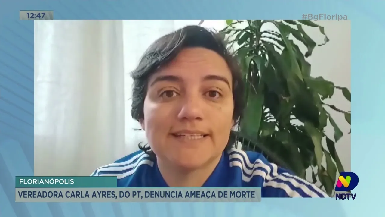 Vereadora Carla Ayres denuncia ameaça de morte