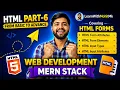 Learn Forms in One Input Types Attributes Explained Part-6 Web Development Course