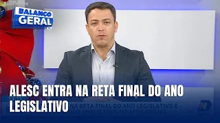 Comentário Político – Fim do ano legislativo: Alesc corre para votar projetos pendentes