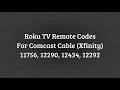 Roku TV Remote Codes